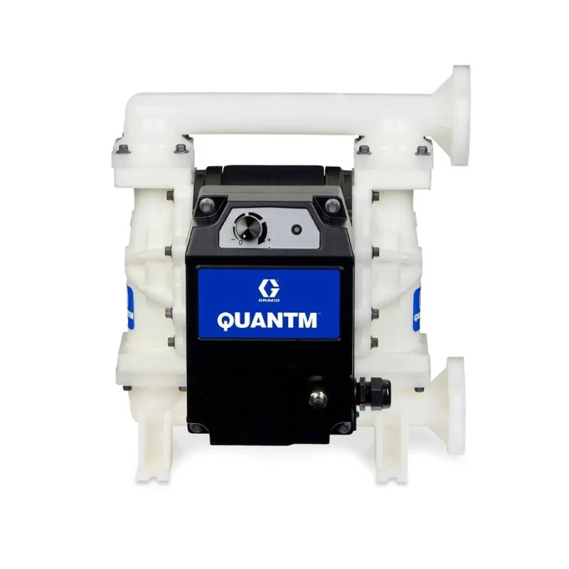 GRACO QUANTM i30 1" Center Flange Polypropylene Electric Diaphragm Pump