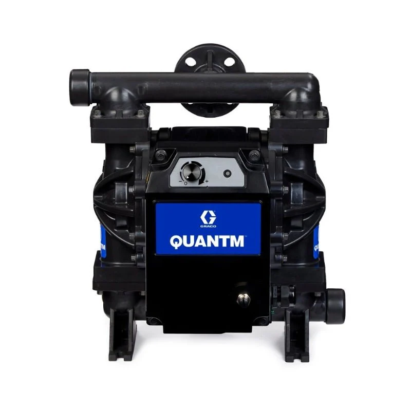 GRACO QUANTM i30 1" Center Flange PVDF Kynar Electric Diaphragm Pump