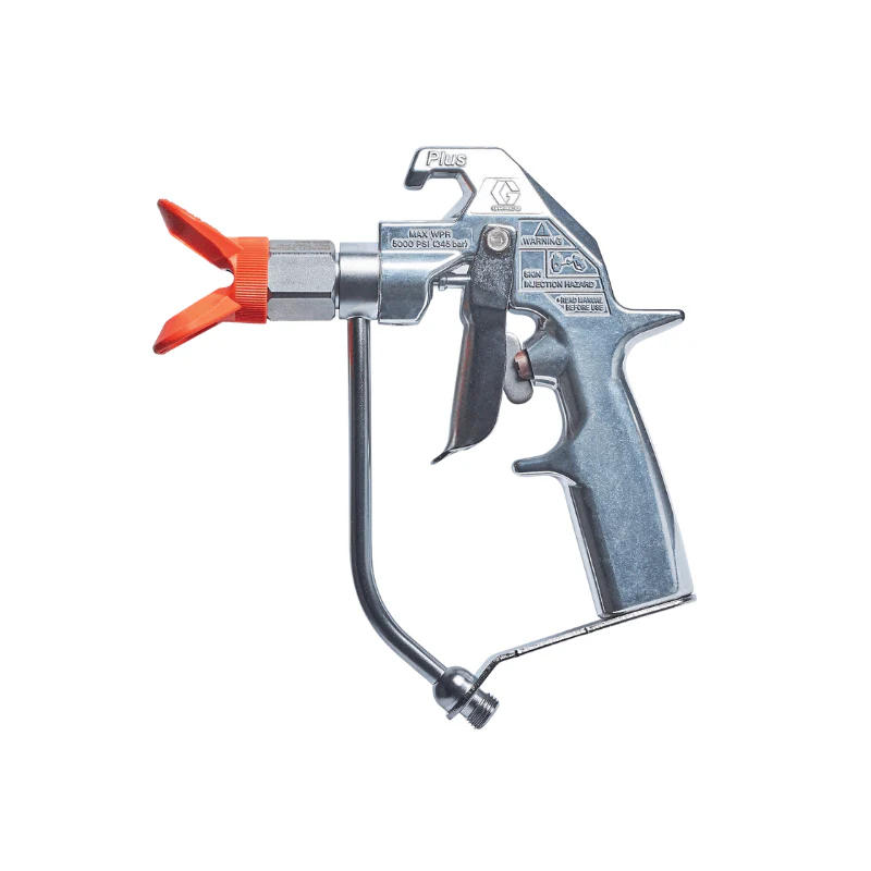 GRACO Silver Plus Fine Finish Flat Tip 2 Finger Airless Spray Gun - Image 2