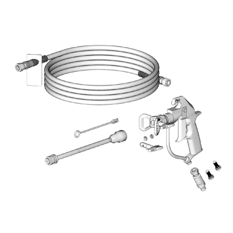 GRACO Spray Gun Airless Silver Plus Quick Start Kit