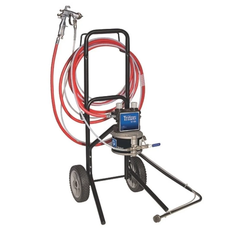 GRACO Triton Alum Spray Package Conventional Gun For Wood
