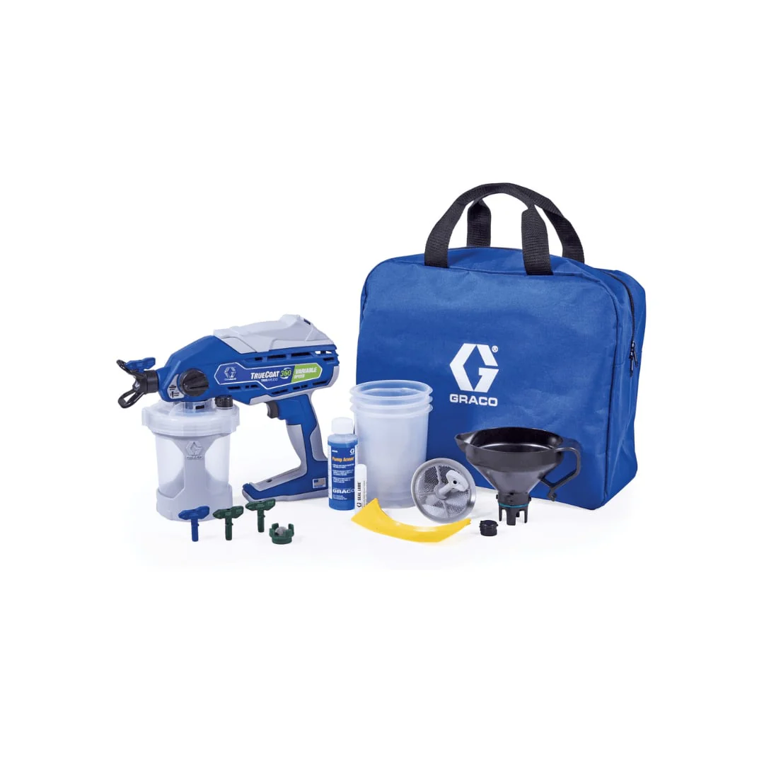 GRACO TrueCoat 360 Variable Speed TrueAirless Paint Sprayer 26D528 with Bonus Items - Image 4