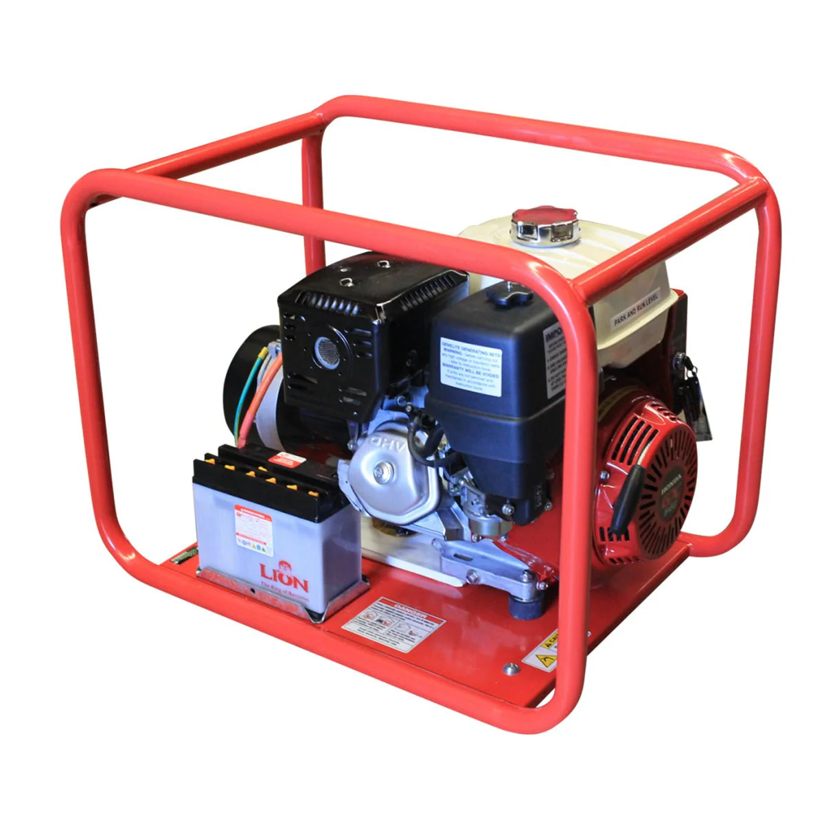 GO5000E 6kVA Honda Electric Start Portable Generator - Image 2