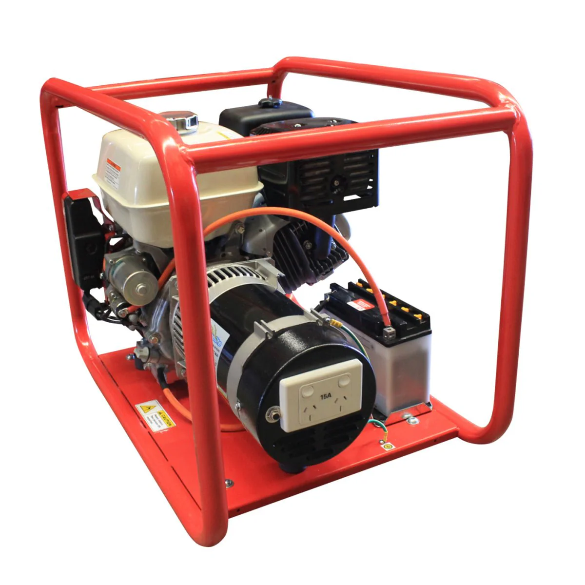 GO5000E 6kVA Honda Electric Start Portable Generator - Image 4