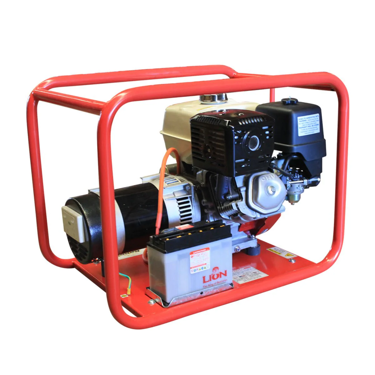 GO5000E 6kVA Honda Electric Start Portable Generator - Image 6