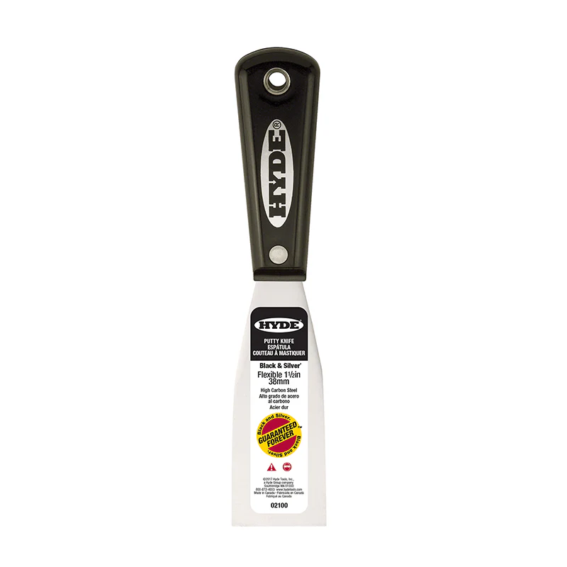 HYDE Black & Silver Putty/Joint Knife 32mm - 200mm - Image 3