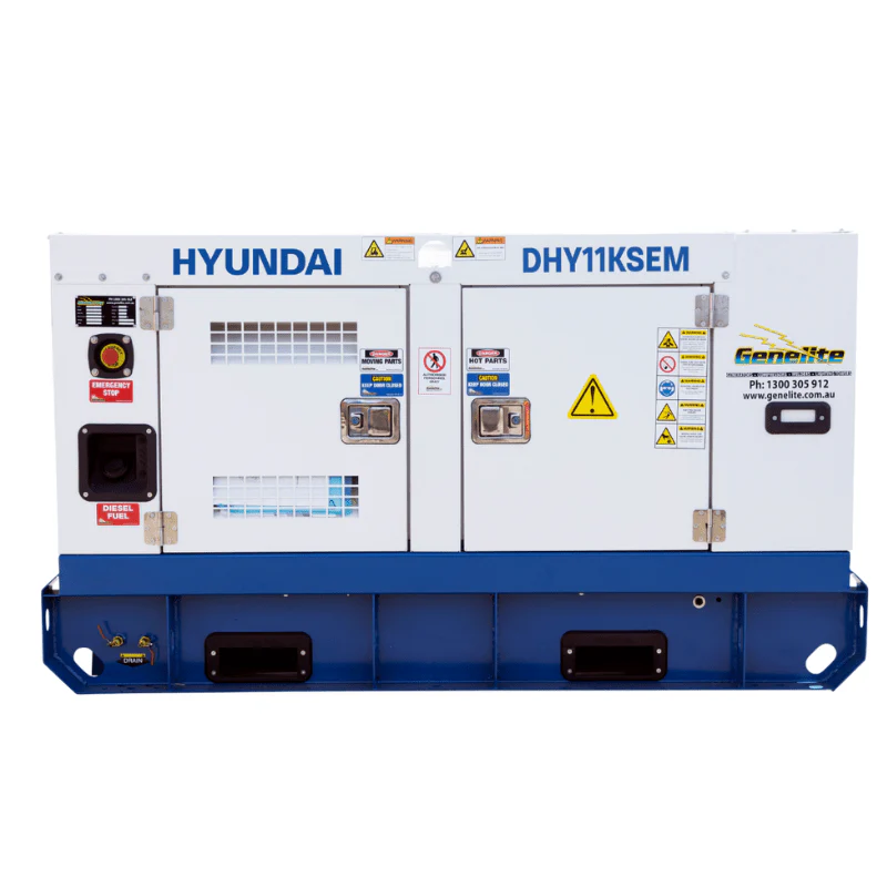 GO11KSEM 14kVA Hyundai Industrial Standby Generator - Image 7