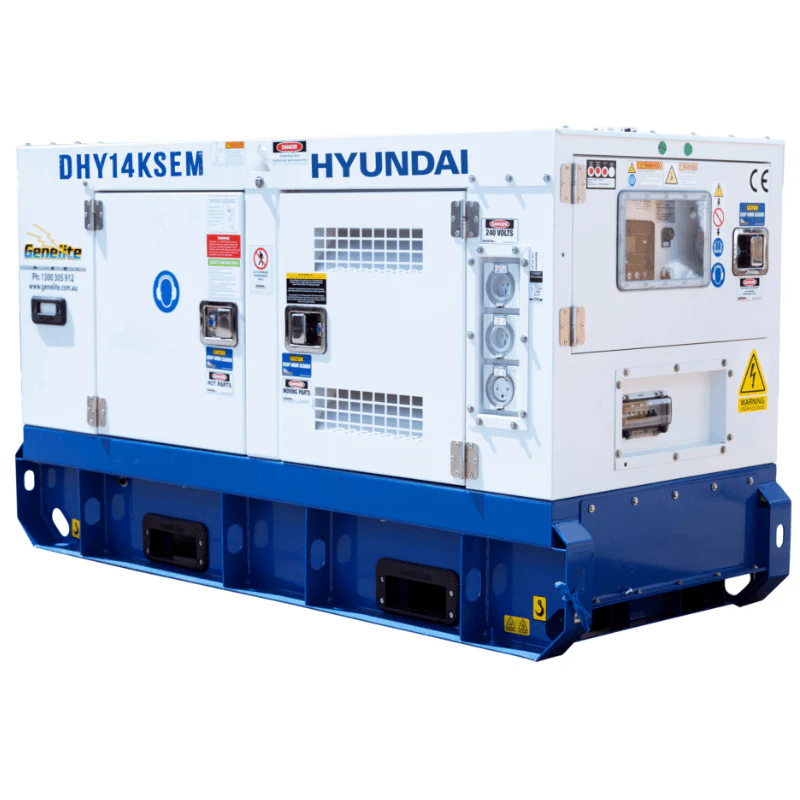 GO14KSEM 18kVA Hyundai Industrial Standby Generator - Image 2
