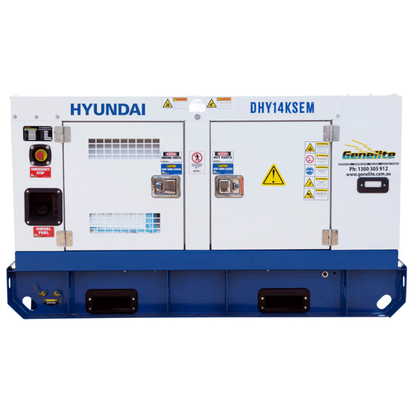 GO14KSEM 18kVA Hyundai Industrial Standby Generator - Image 3