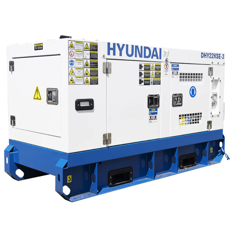 Hyundai DHY22KSE-3 22kVA Industrial Standby Generator - Image 2