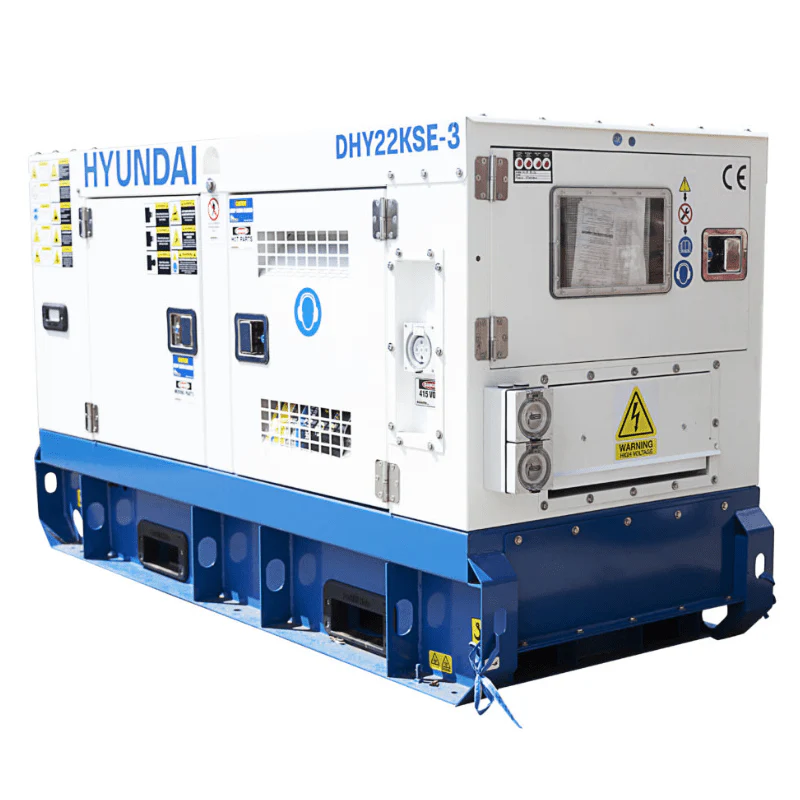 Hyundai DHY22KSE-3 22kVA Industrial Standby Generator - Image 3