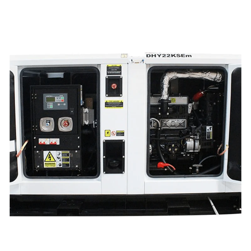 GO22KSEM Hyundai 27.5kVA Industrial Standby Generator - Image 3