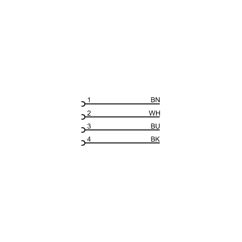IFM Connecting Cable with Socket 2m to Suit Flow Monitor SI5000 - Image 3
