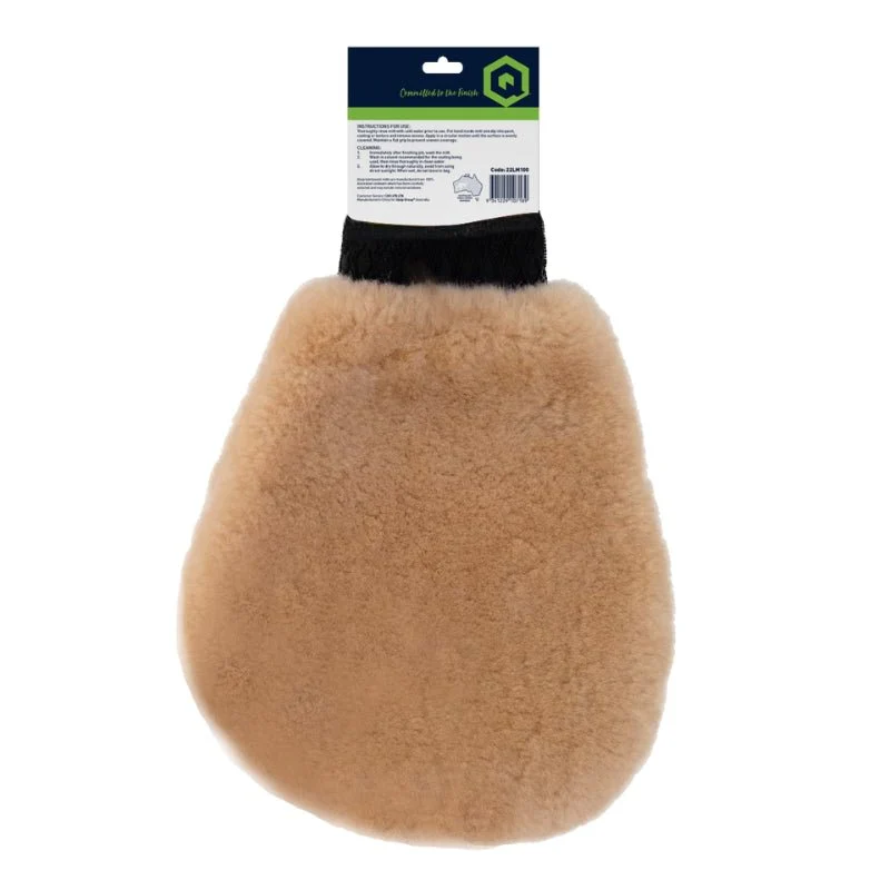 IQUIP 100% Australian Merino Lambswool Applicator Mitts - Image 2