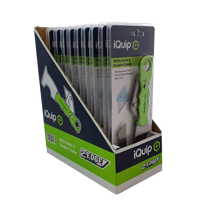 IQUIP 2-Edge Utility Knife and Scraper Combo - Image 2
