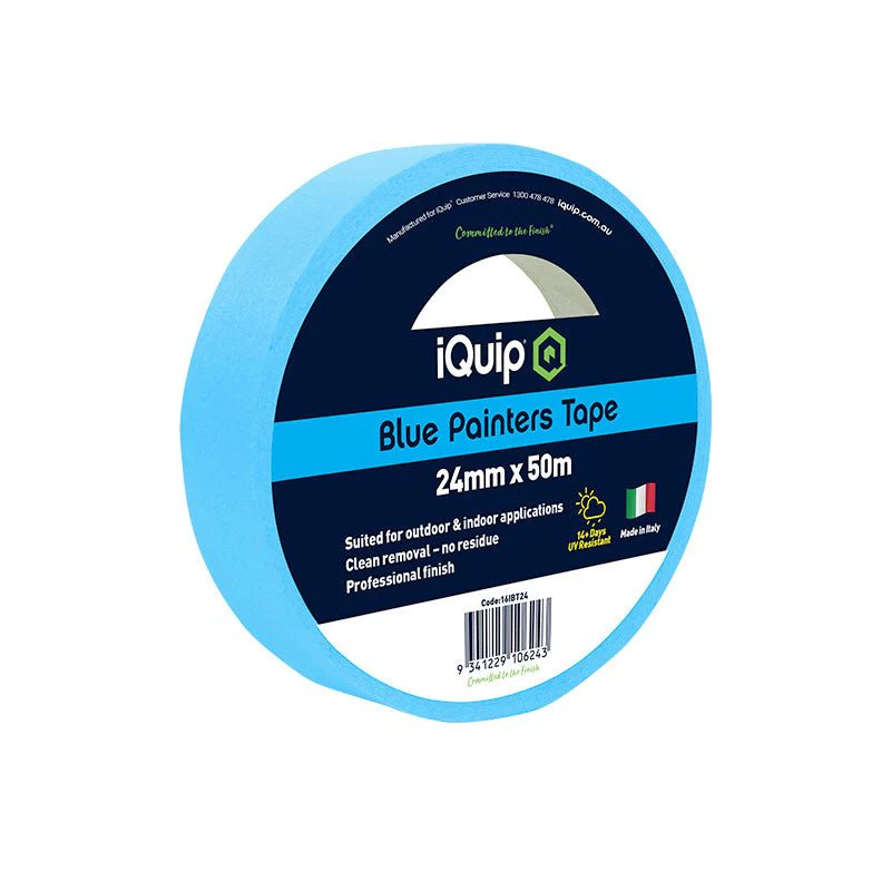IQUIP Blue Painters Tape 24mm x 50M