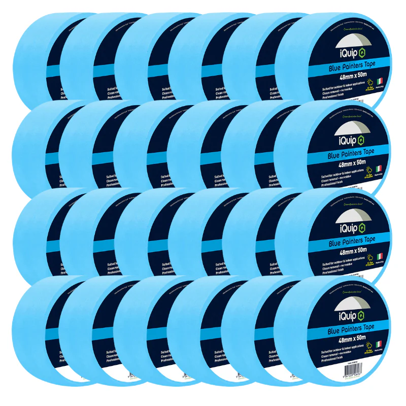IQUIP Blue Painters Tape 48mm x 50M - Image 4