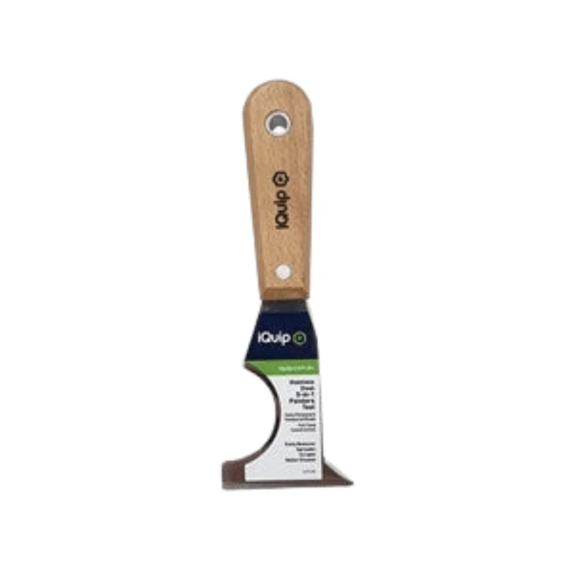 IQUIP Combination 5 in 1 Wood Handle