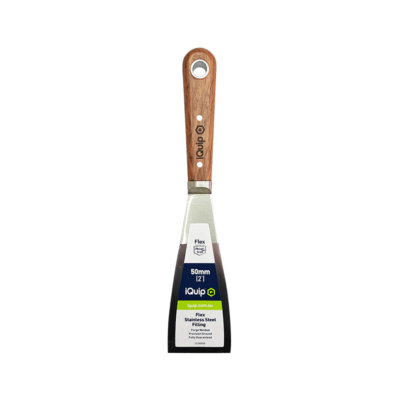 IQUIP Filling Knifes Rosewood Handle 25mm - 100mm - Image 3