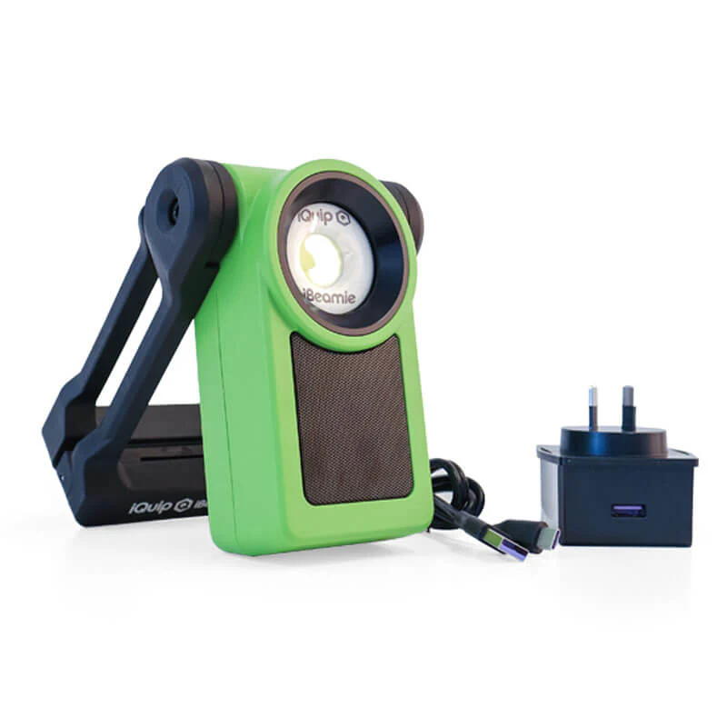 IQUIP iBeamie LED Rechargeable Light with Speaker - Image 2