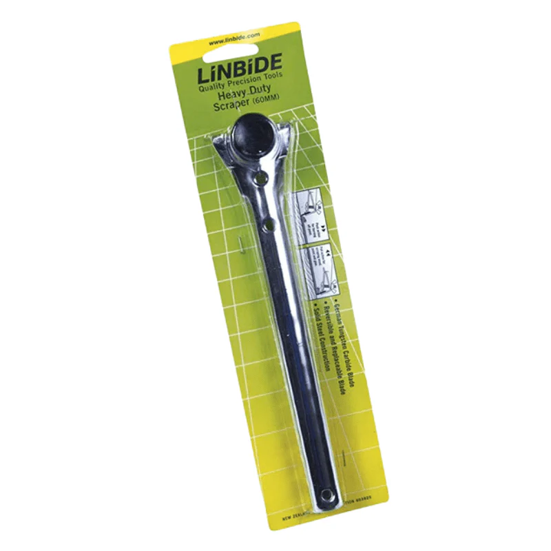 IQUIP Linbide Tungsten Carbide Long Scraper with 60mm Blade
