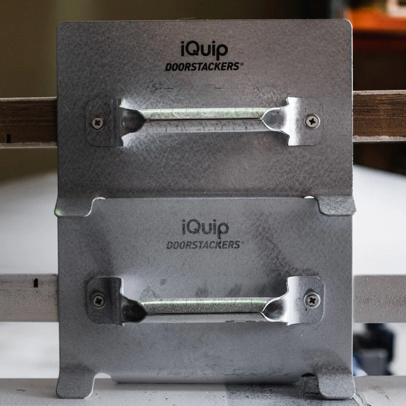IQUIP Pair Metal Painters Door Stackers - Image 3