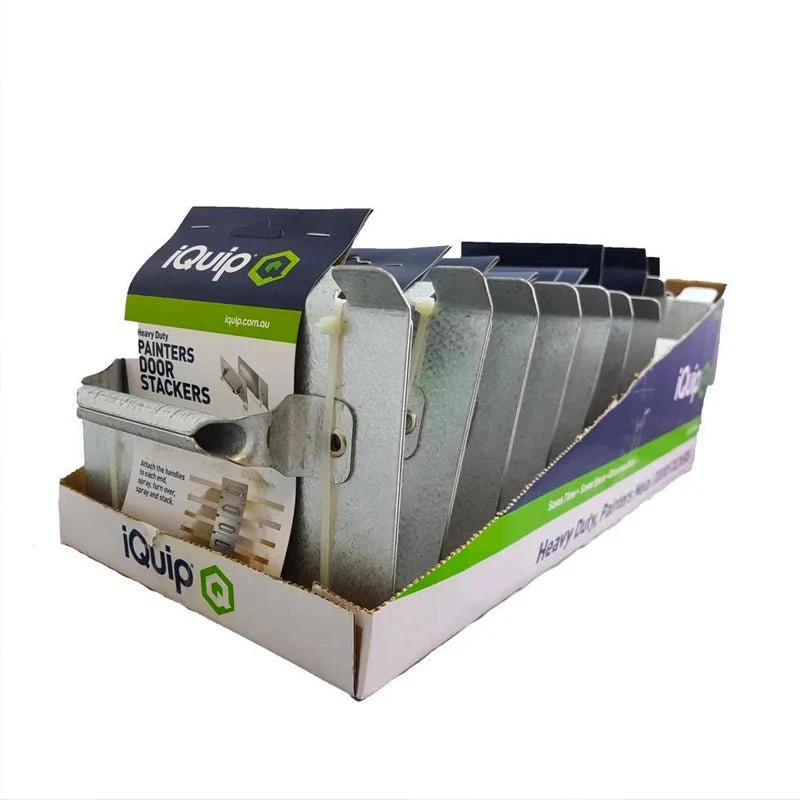 IQUIP Pair Metal Painters Door Stackers - Image 4