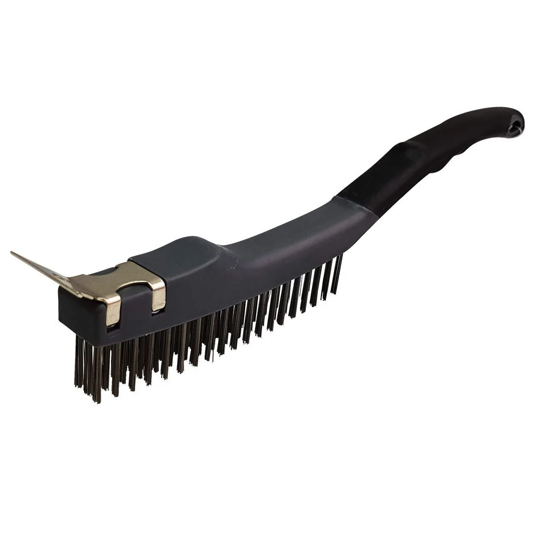 IQUIP Wire Brush with Scraper