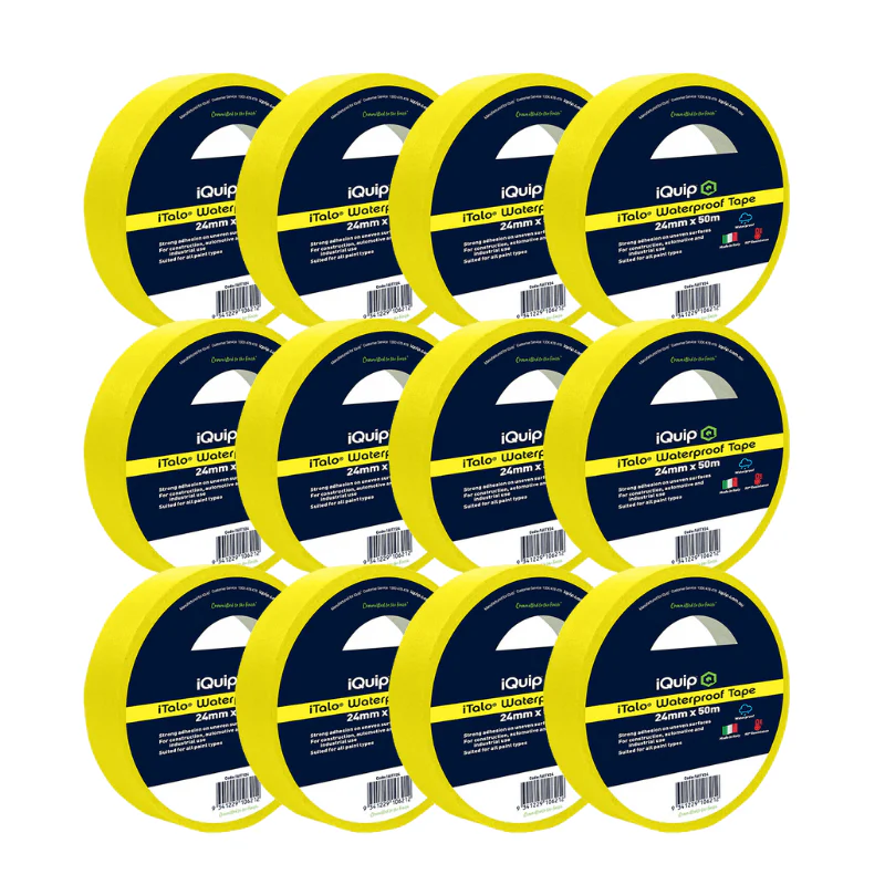IQUIP iTalo Waterproof Masking Tape 24mm x 50M - Image 3