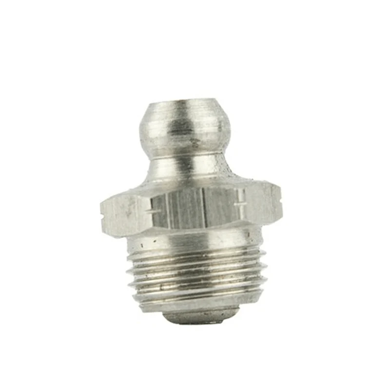 MACNAUGHT Straight Stainless Steel Nipple M10 x 1 Tapered 5-Pack