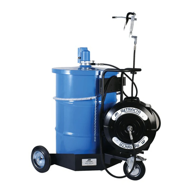 MACNAUGHT Trolley Based Portable Greasing System 180kg