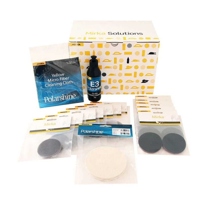 MIRKA Glass Polishing Kit 77mm