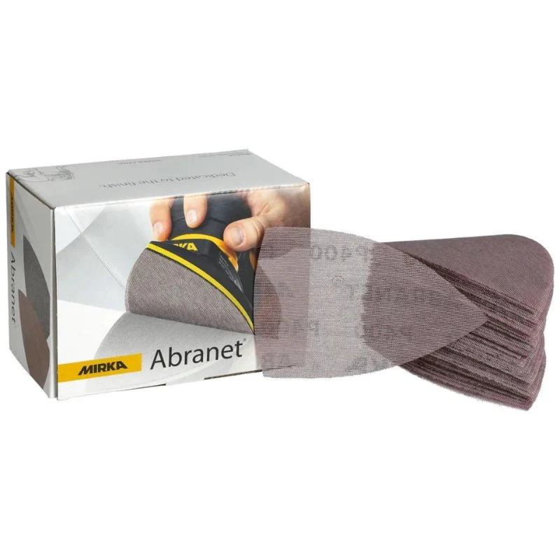 MIRKA Abranet 100 x 152 x 152mm Delta Abrasives 50-Pack