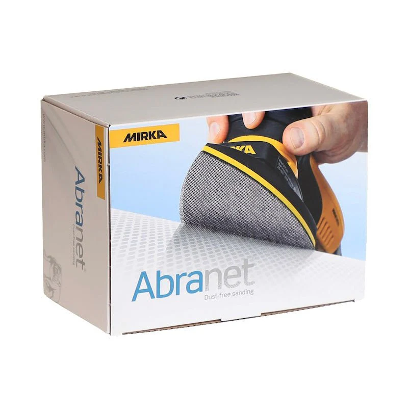 MIRKA Abranet 100 x 152 x 152mm Delta Abrasives 50-Pack - Image 3
