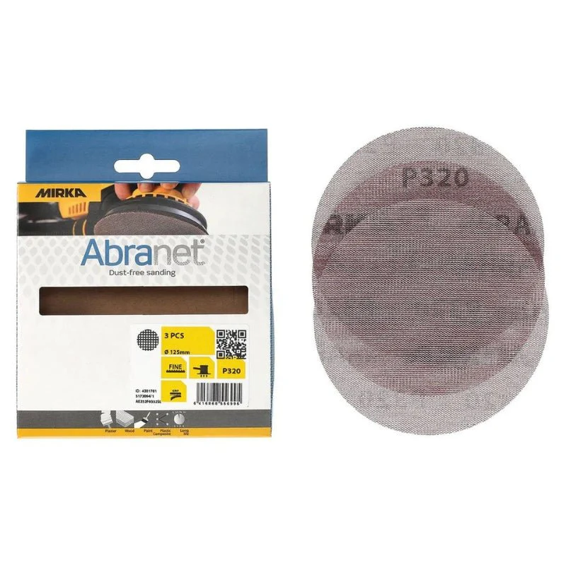 MIRKA Abranet 125mm Disc Abrasives 50-Pack - Image 6