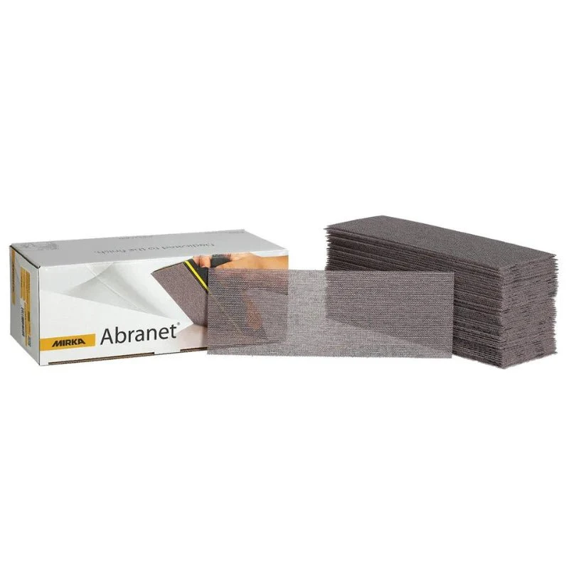 MIRKA Abranet 70 x 198mm Strip Abrasives 50-Pack