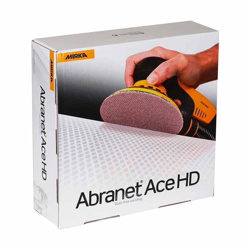 MIRKA Abranet Ace HD 125mm Ceramic Disc Abrasives 25-Pack - Image 7