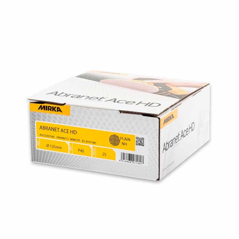 MIRKA Abranet Ace HD 125mm Ceramic Disc Abrasives 25-Pack - Image 8
