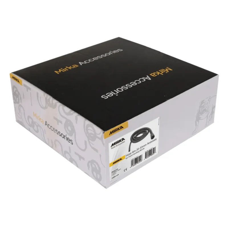 MIRKA Antistatic hose Ø 20-32 mm x 4 m for Hand Sanding Blocks - Image 2
