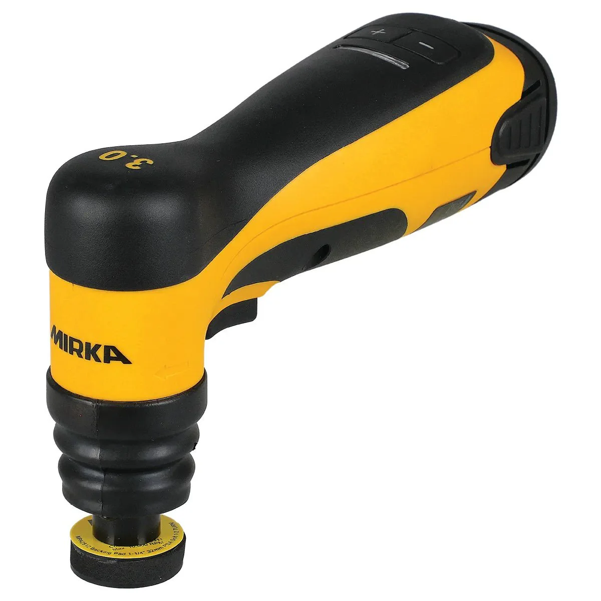 MIRKA AOS-B 130NV 32mm 3mm Orbit Cordless Spot Repair Sander