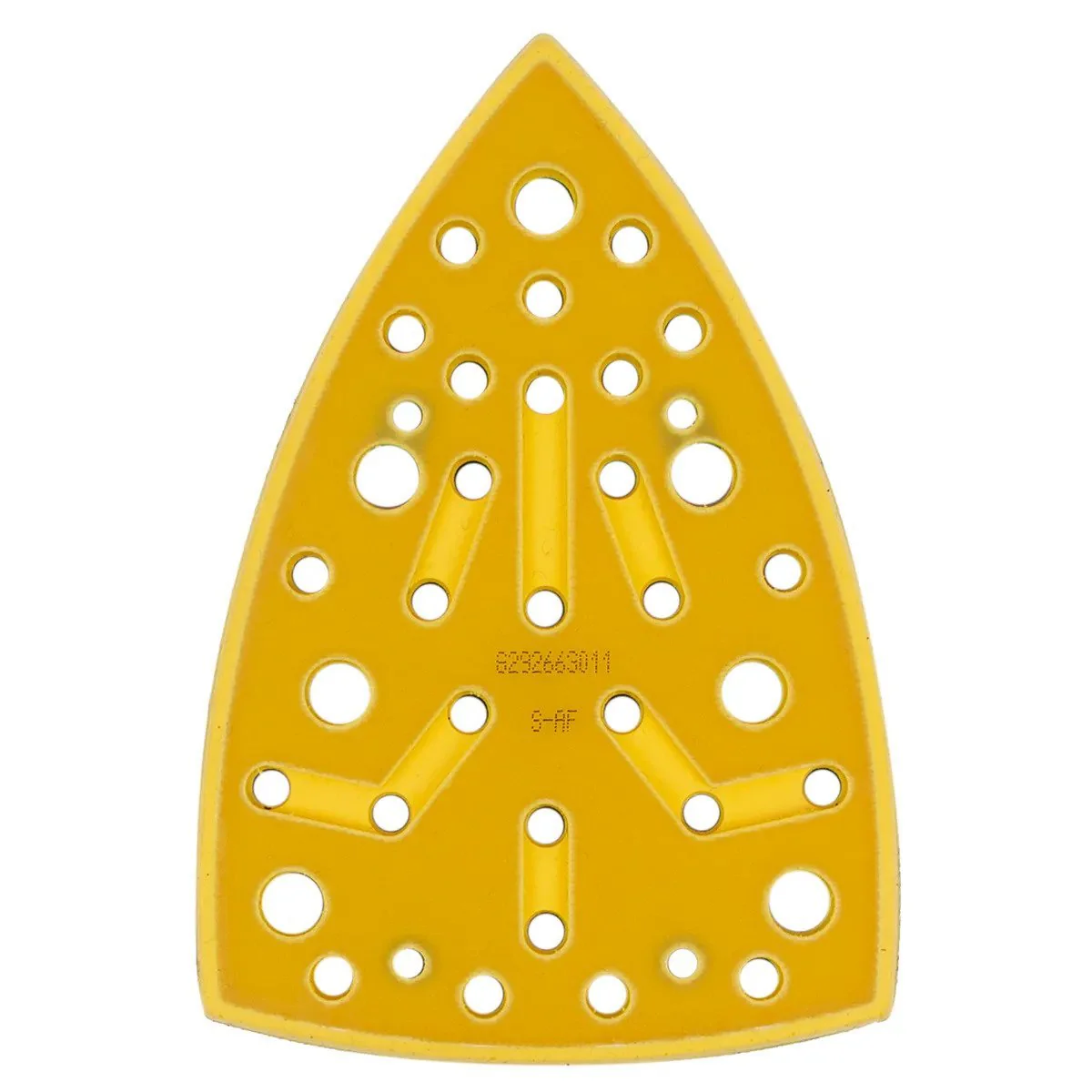 MIRKA DEOS Delta 32 Holes Medium 100 x 152 x 152mm Backing Pad