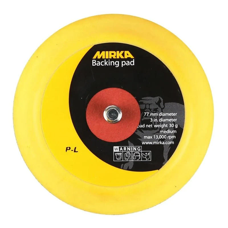MIRKA 6 Holes 77mm Medium Backing Pad - Image 2