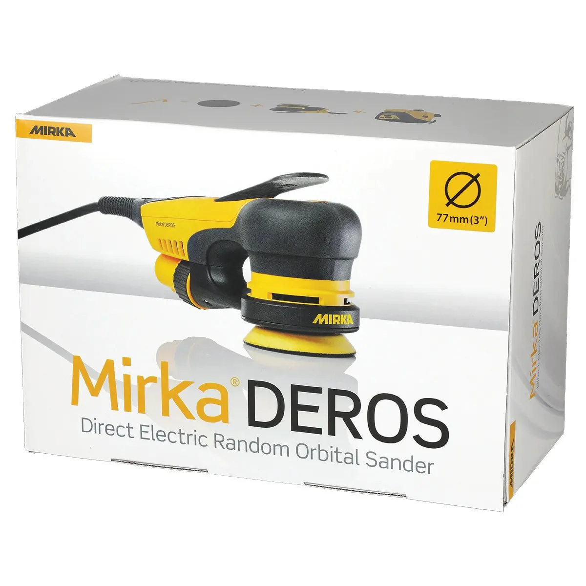 MIRKA DEROS Random Orbital Sander 77mm - Image 9