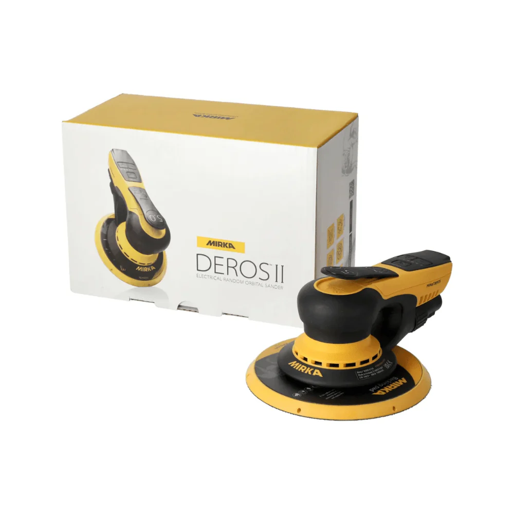 Mirka DEROS II 750AN Orbit 5.0mm 175mm Dustless Sander with Hard Case - Image 6