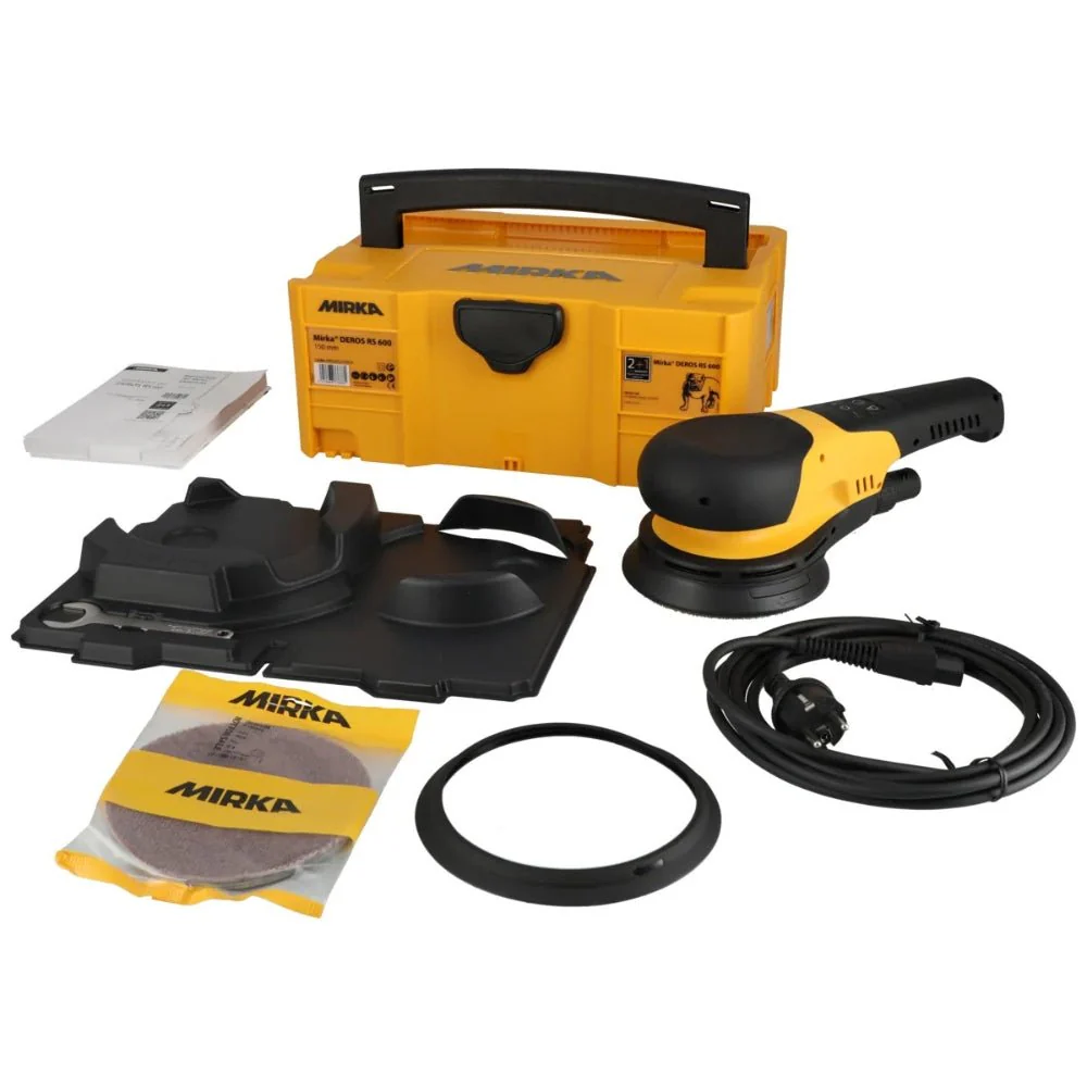 MIRKA DEROS RS 600 750W Ø150mm Rotary Sander with Case - Image 10