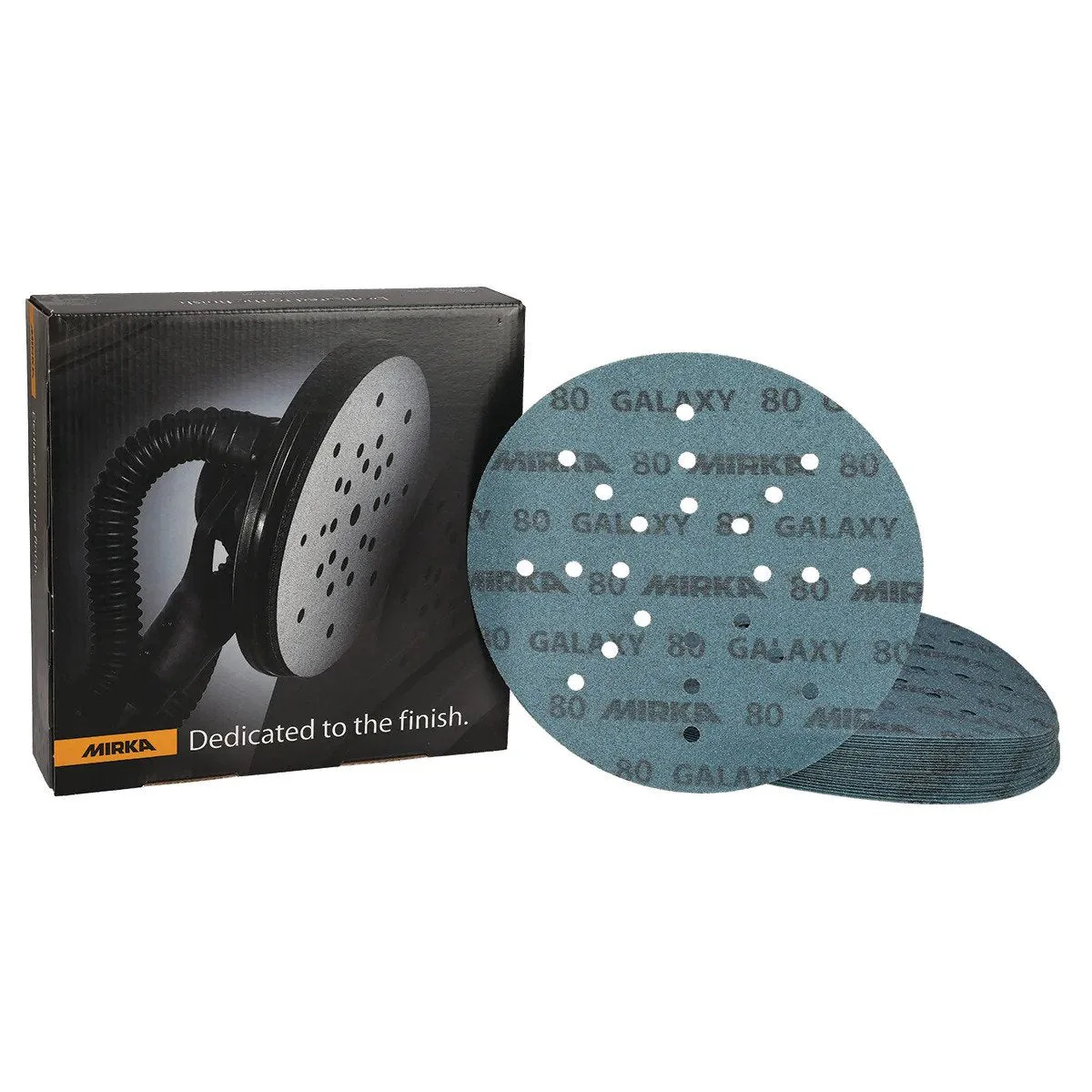 MIRKA Galaxy 225mm Self-Sharpening Disc Abrasives 25-Pack