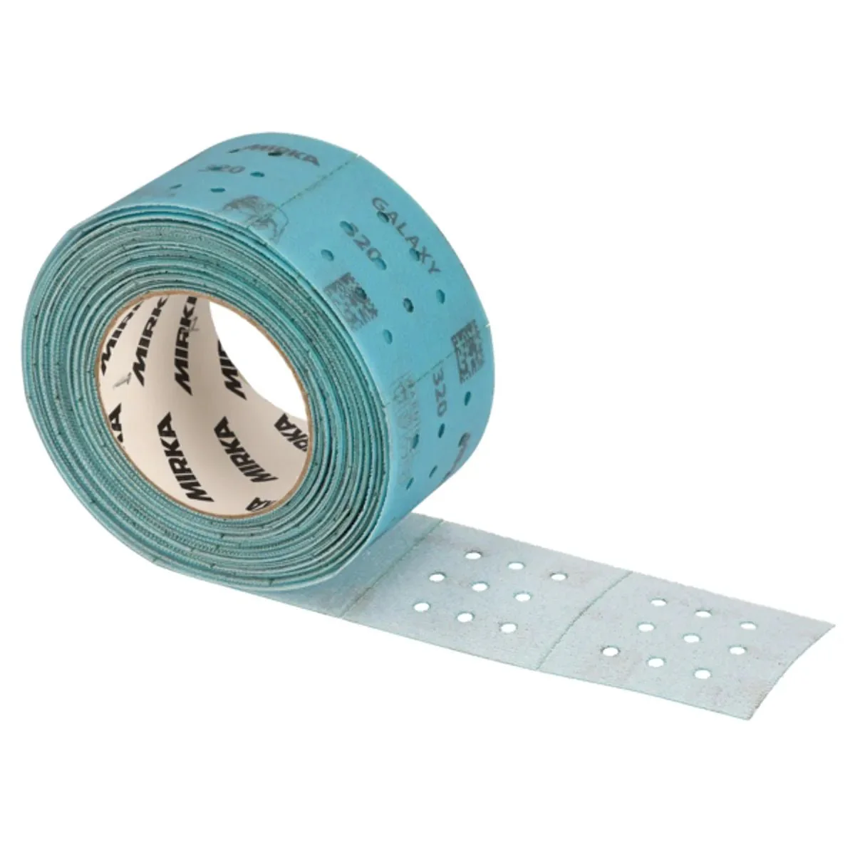 MIRKA Galaxy 70 x 70mm Self-Sharpening Perforated Roll Abrasive - Image 3