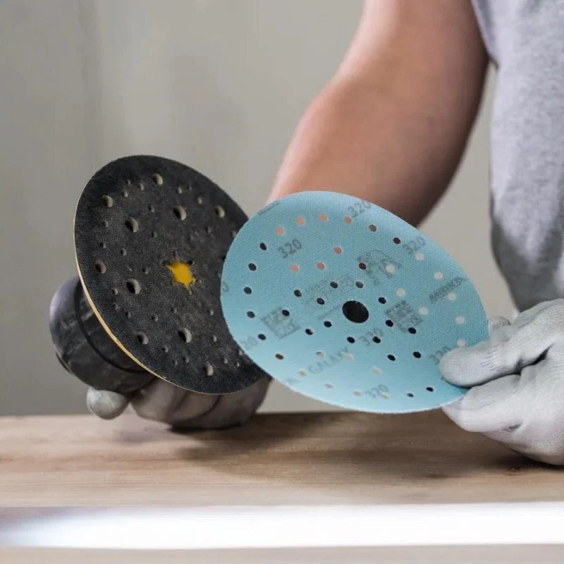 MIRKA Galaxy 70 x 70mm Self-Sharpening Perforated Roll Abrasive - Image 7