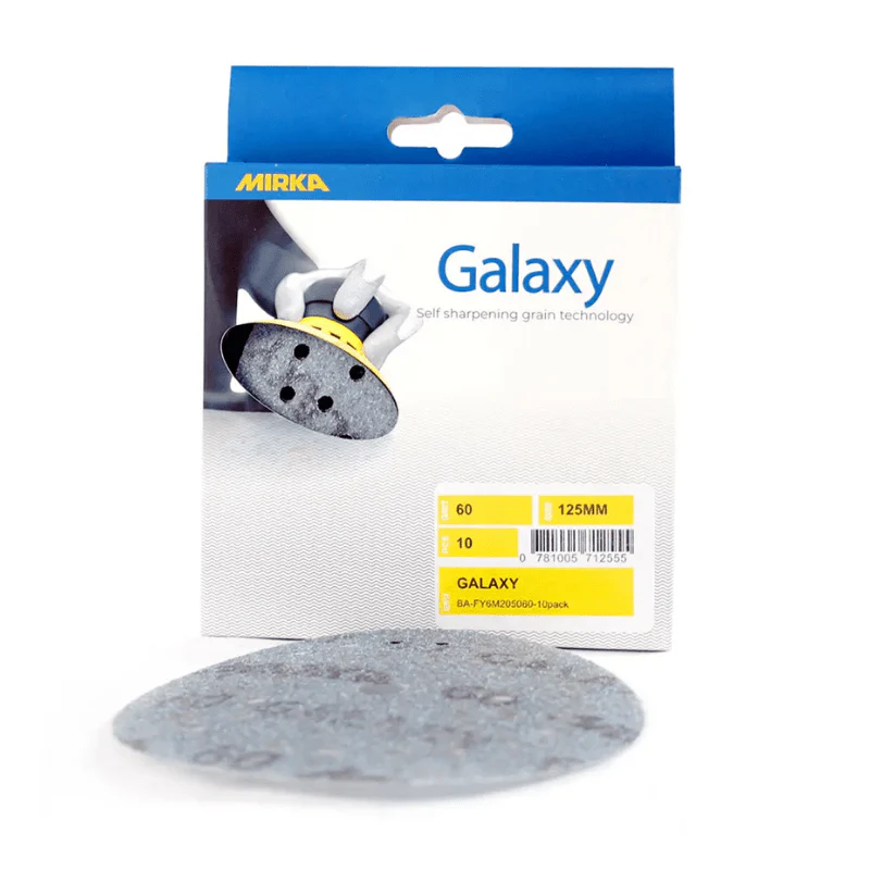 MIRKA Galaxy Disc Abrasive 125mm 10-Pack