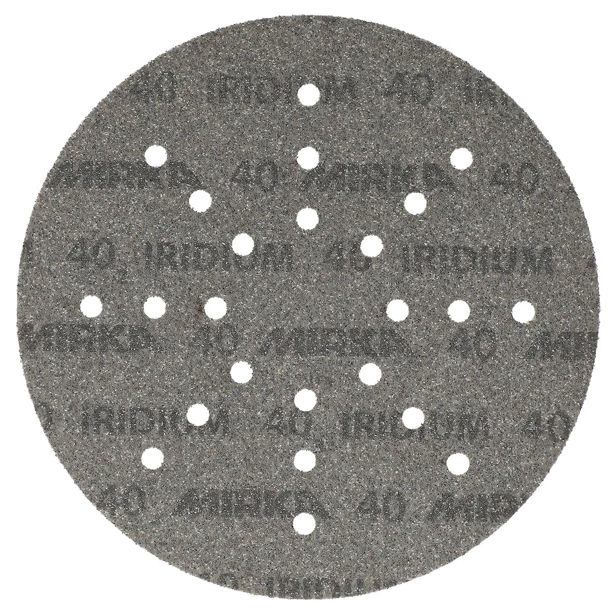 MIRKA Iridium 225mm Premium Paper Disc Abrasives 25-Pack - Image 2